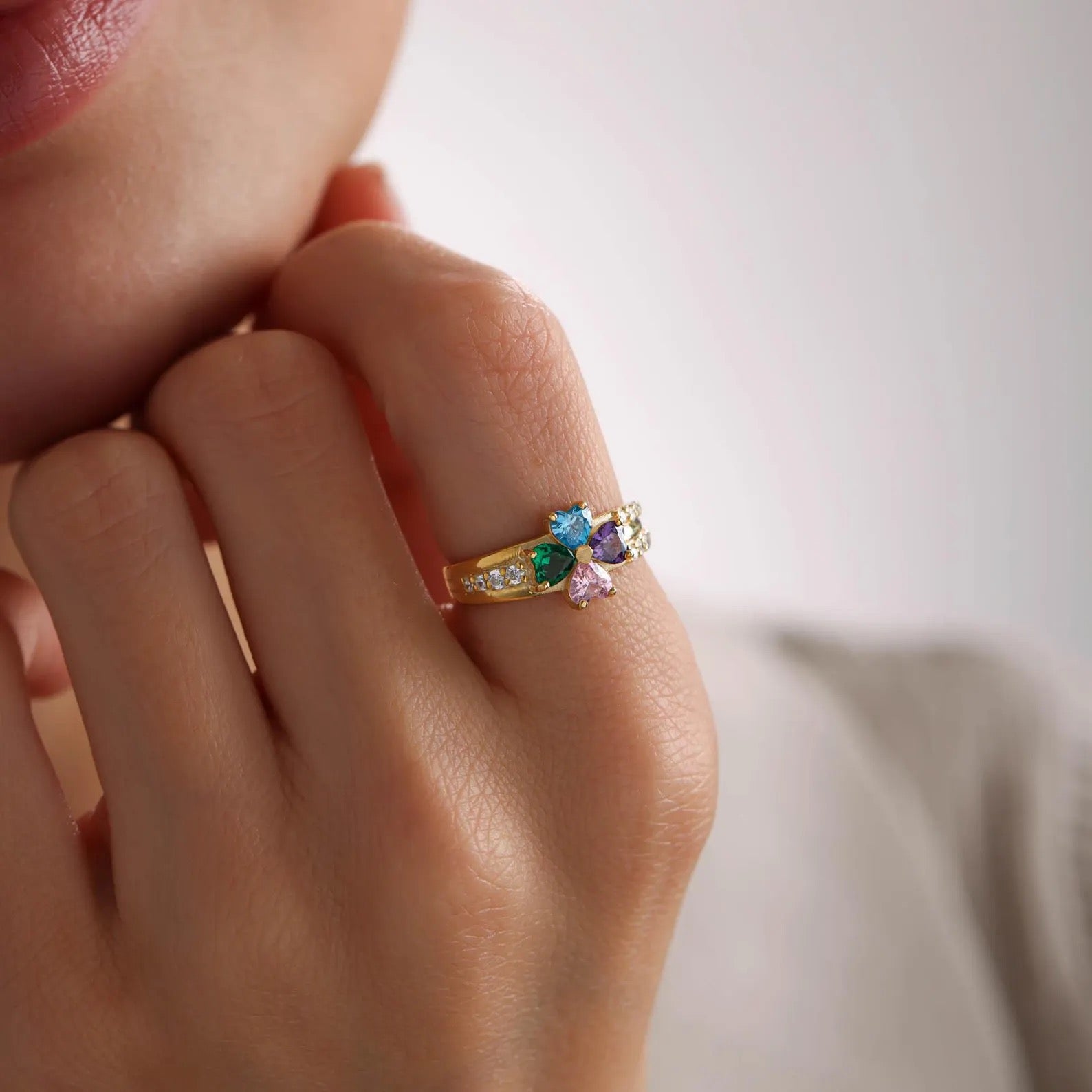 Family Birthstone Ring