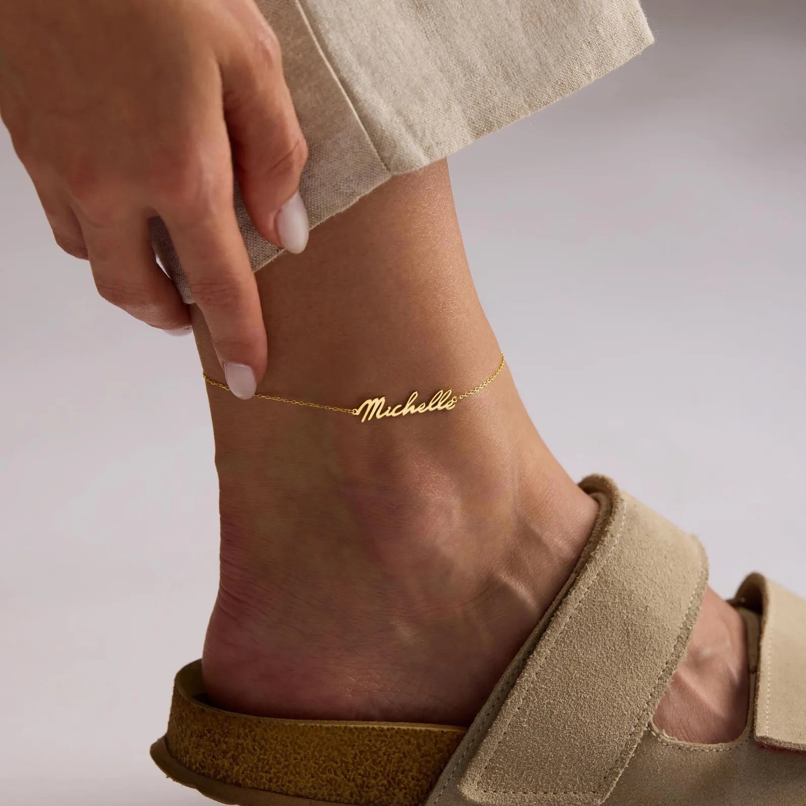 Name Anklet