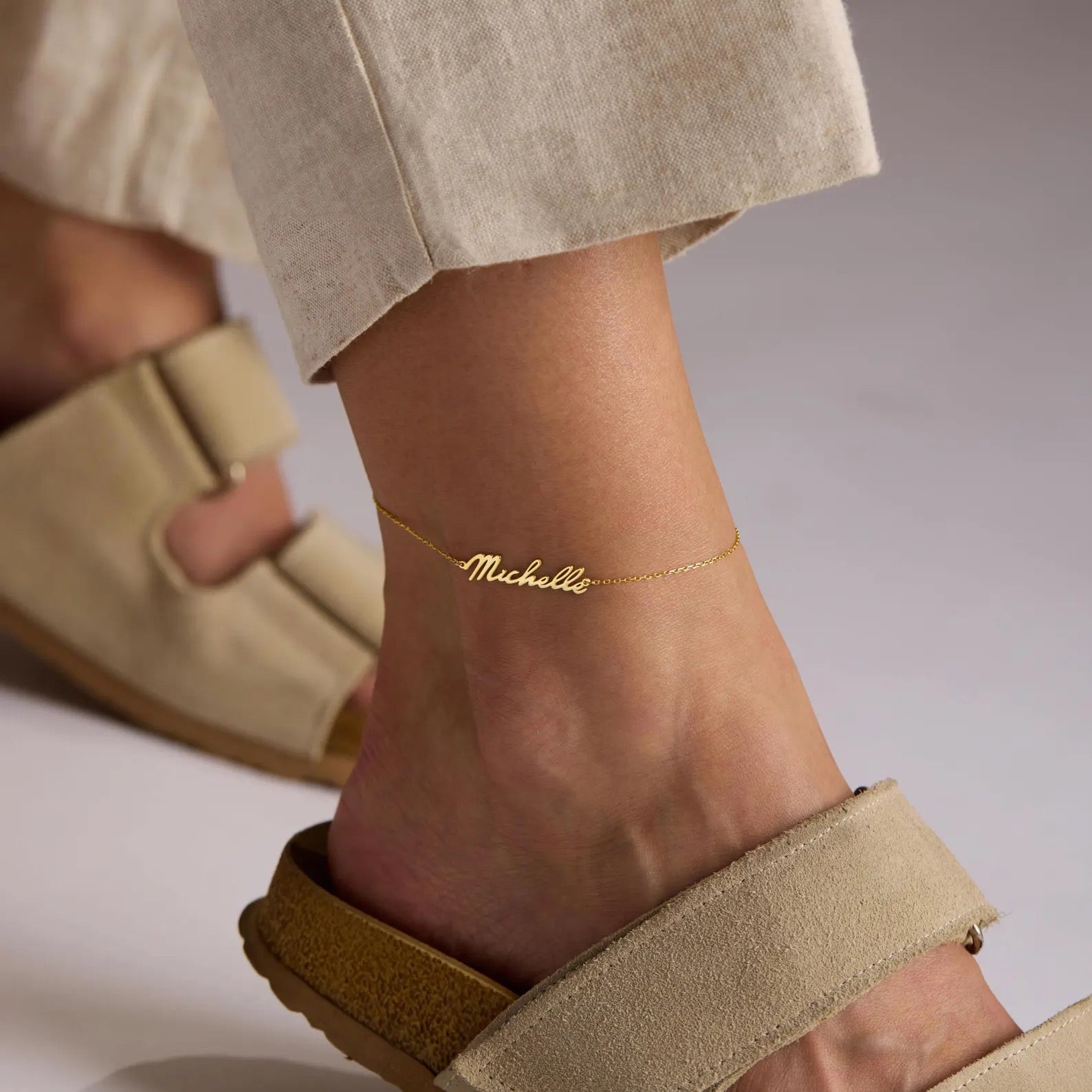 Name Anklet