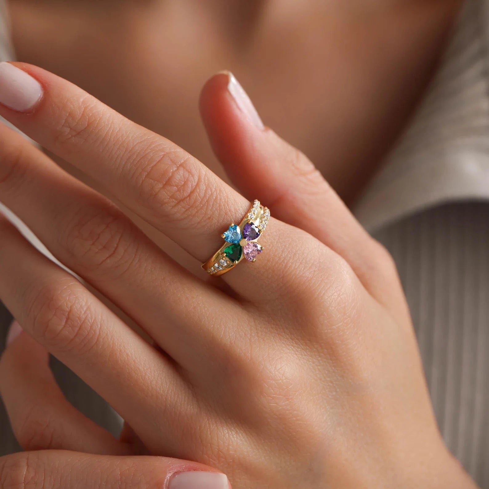 Family Birthstone Ring