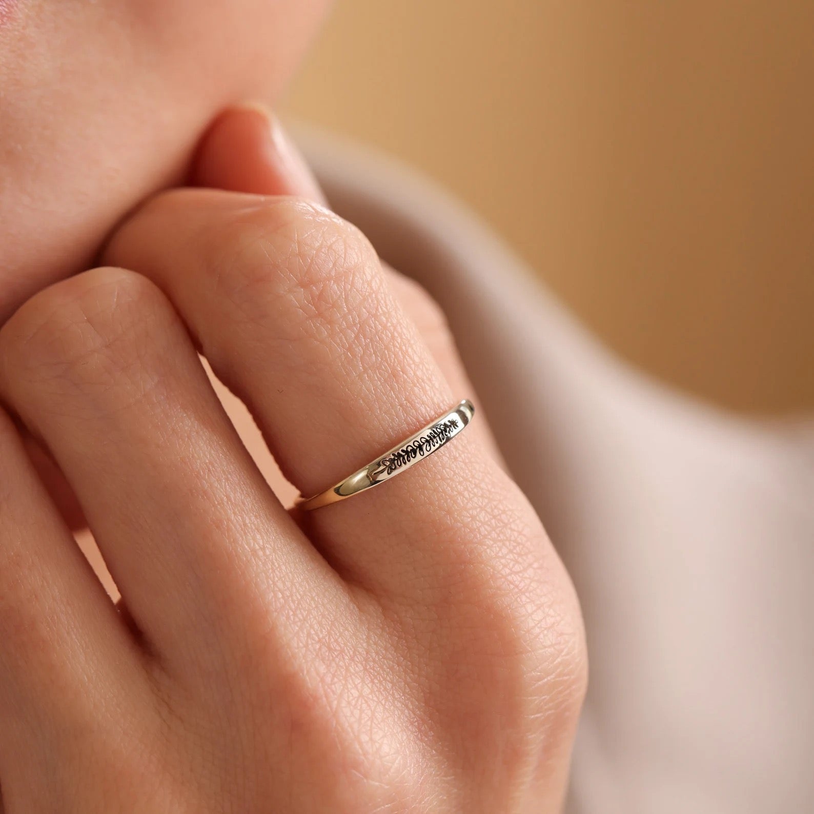 Birth Flower Ring