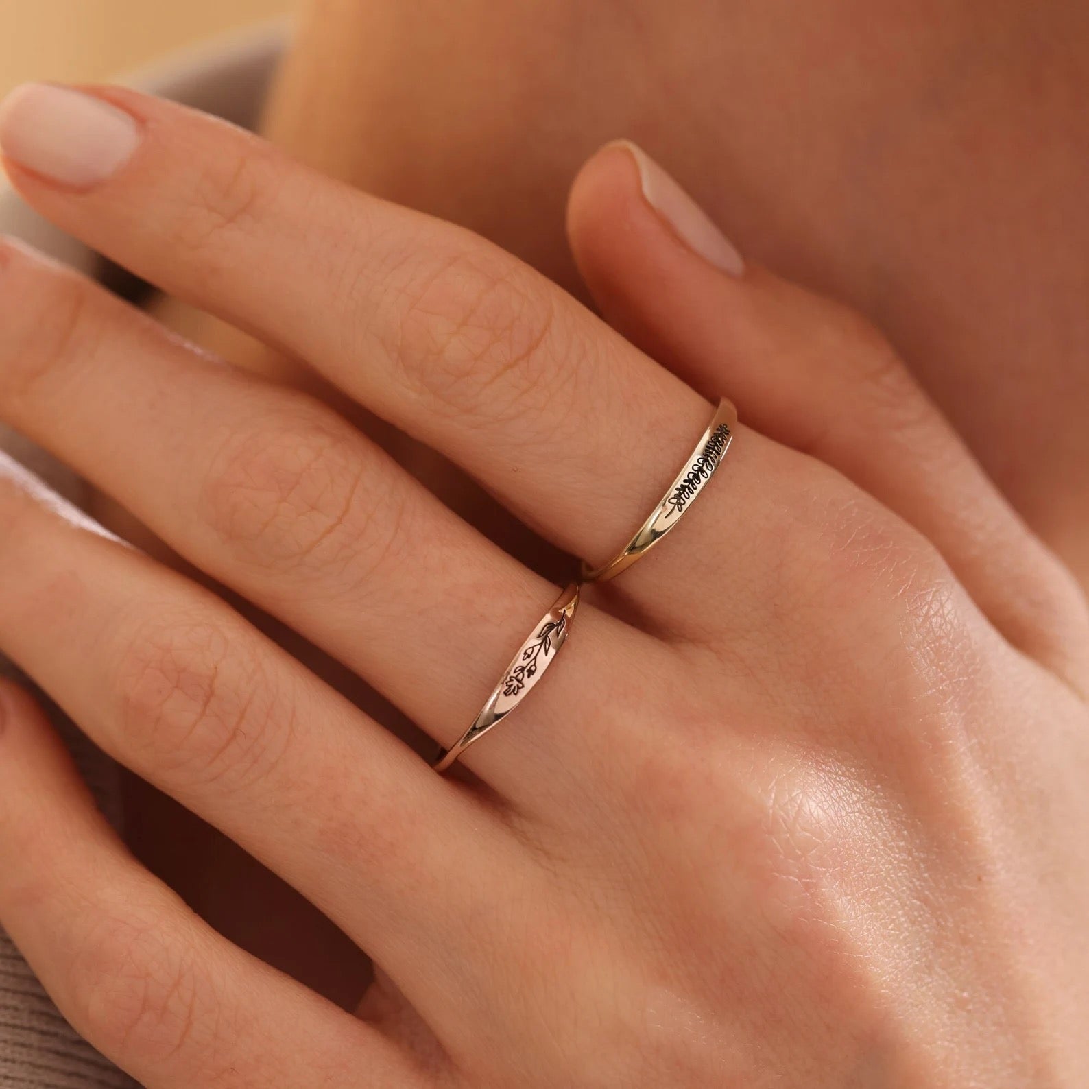 Birth Flower Ring
