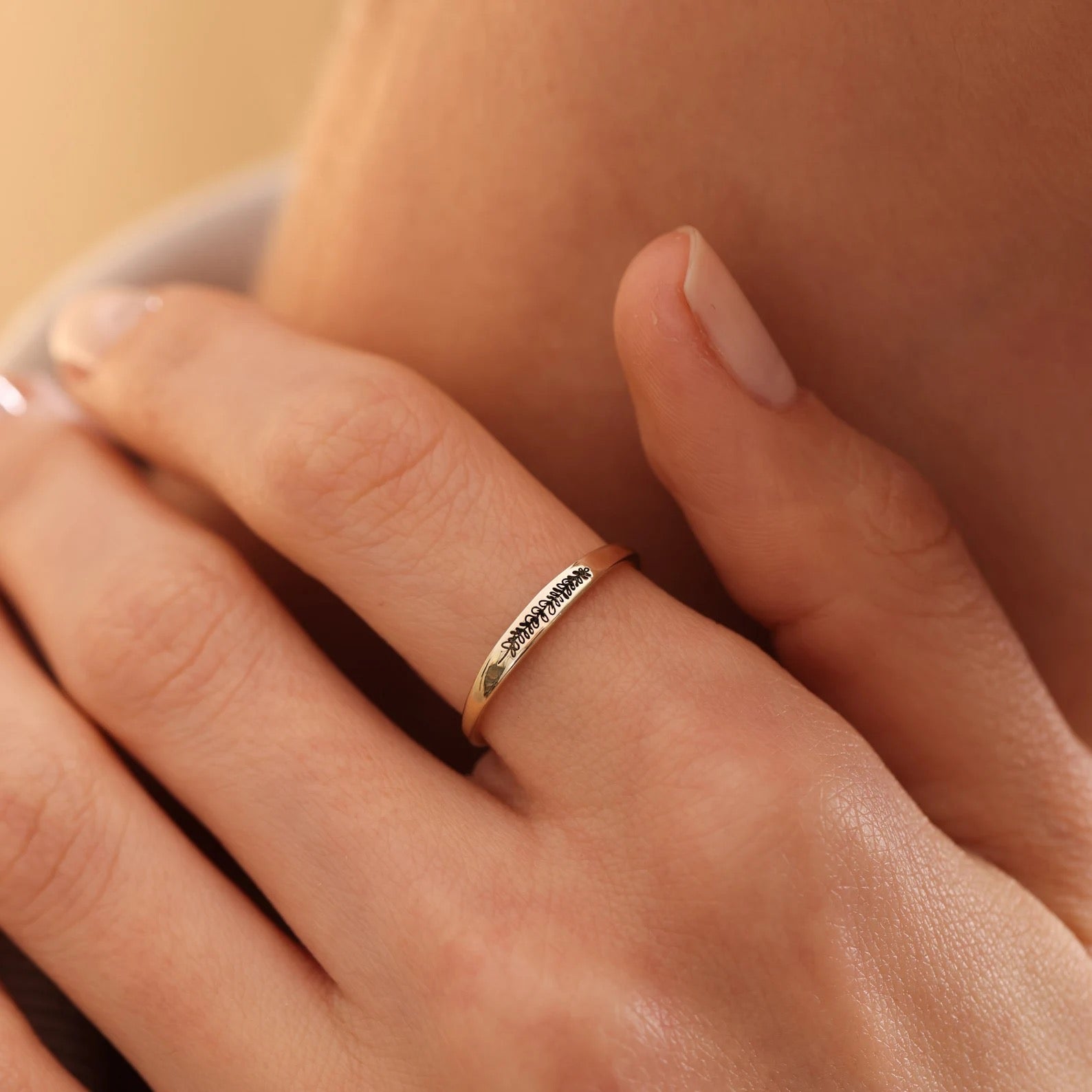 Birth Flower Ring