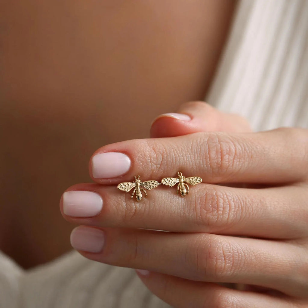 Honey Bee Earrings