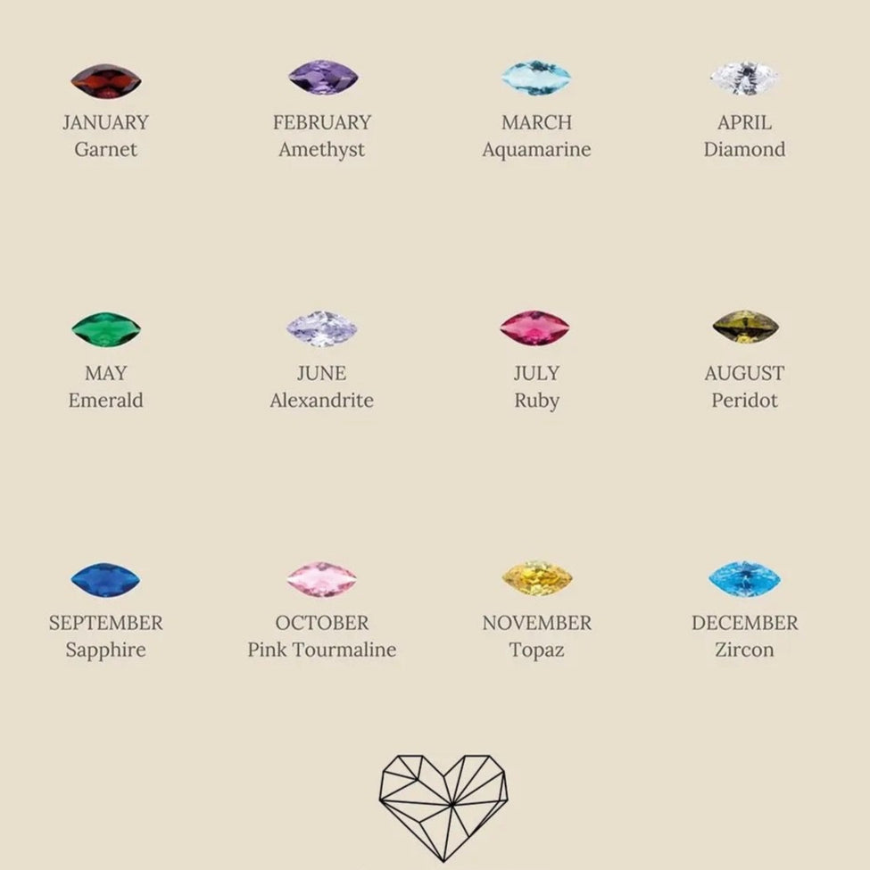 Marquise Birthstone Ring