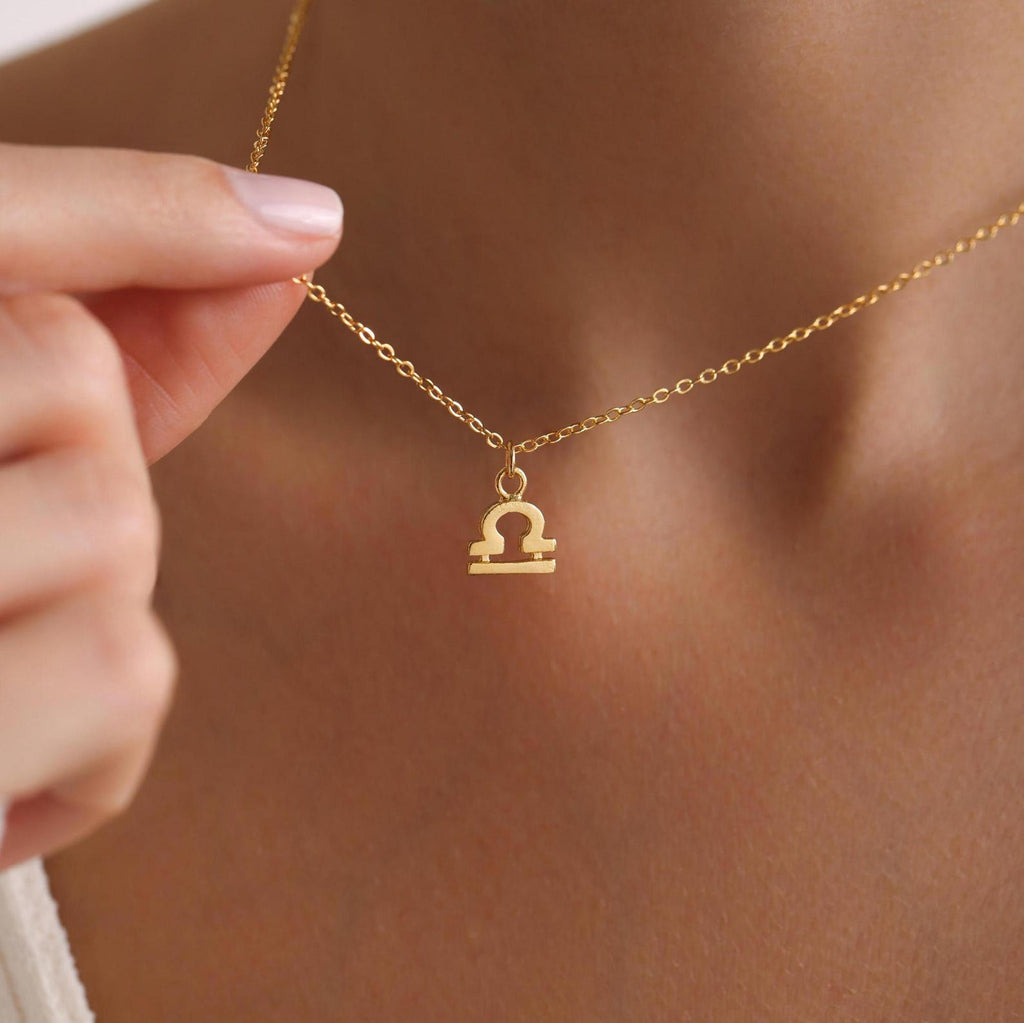 Personalized Minimalist Zodiac Necklace
